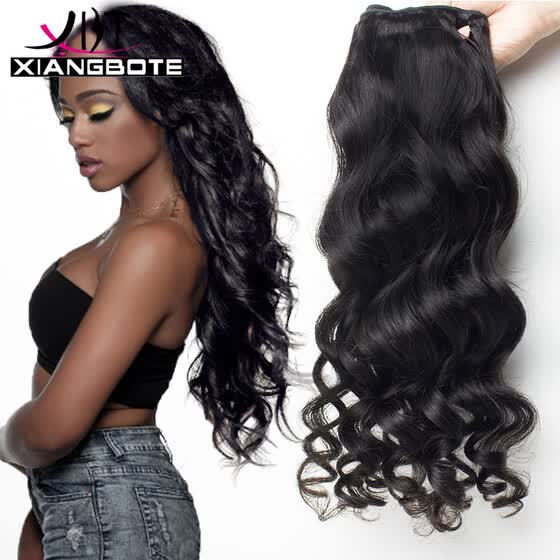Shop 3 Bundles Indian Loose Wave Virgin Hair Bundle Deals Indian
