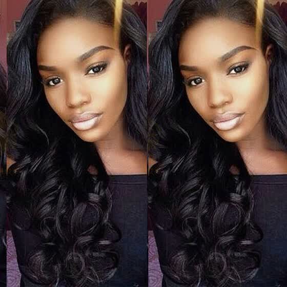 Shop 3pcs Lot Brazilian Loose Wave Hair Bundles Brazilian Virgin
