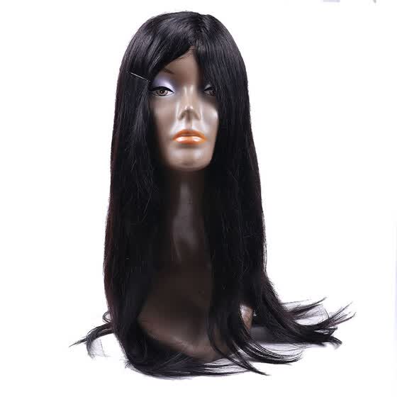 human hair half wigs