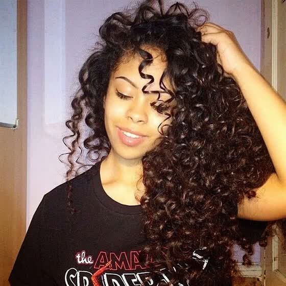 Shop Indian Virgin Hair Indian Curly Virgin Hair 4pcs Unprocessed
