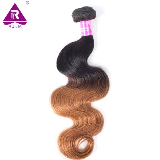 Shop Malaysian Body Wave T1b 30 Ombre Human Hair Weave Bundles 100
