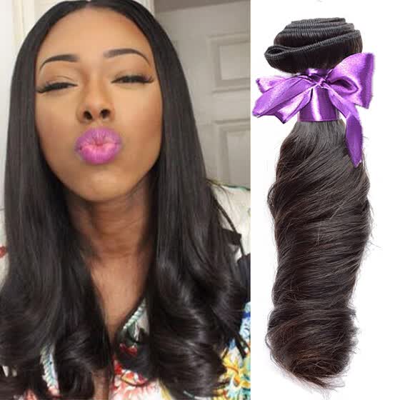 Shop 3 Bndles Brazilian Hair Weave Bouncy Curly Hair Remy Funmi