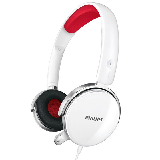  Накладная гарнитура Philips SHM7110 - красные.  