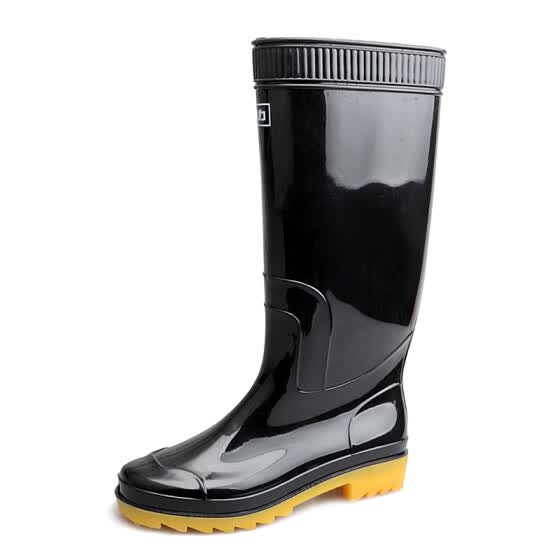 men's pull on rain boots