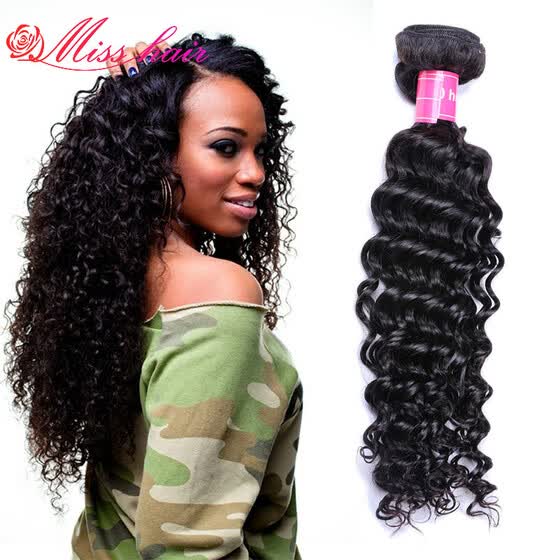 Shop Peruvian Deep Wave 3 Bundles Peruvian Virgin Hair Curly Weave