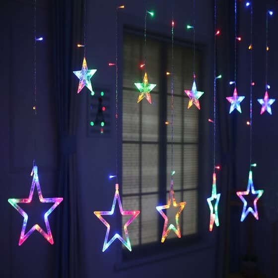 Shop Jing Tang Lucky Stars Lantern Decoration Curtain Lamp