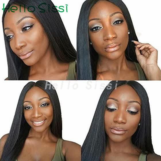Shop Glueless Lace Front Human Hair Wigs For Black Women Brazilian