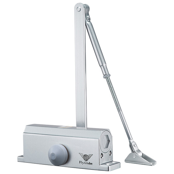 Aluminum Alloy Hydraulic Door Closer Size 45-65KG Commercial Wooden//Metal Door