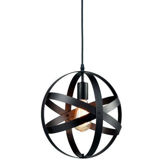 Retro Industrial Metal Hanging Ceiling Lamp Pendant Light Chandelier Fixture Top Lamps Lighting Ceiling Fans Home Garden