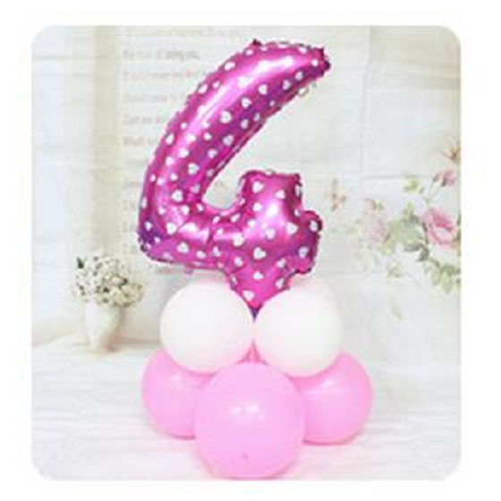 Number Foil Balloons Pink/&Blue Digit Helium Ballons Birthday Party Decor 32/"