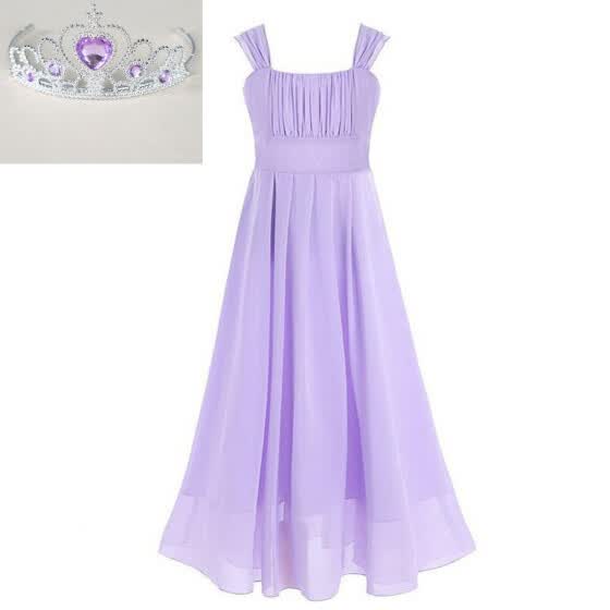 purple dress for teenage girl