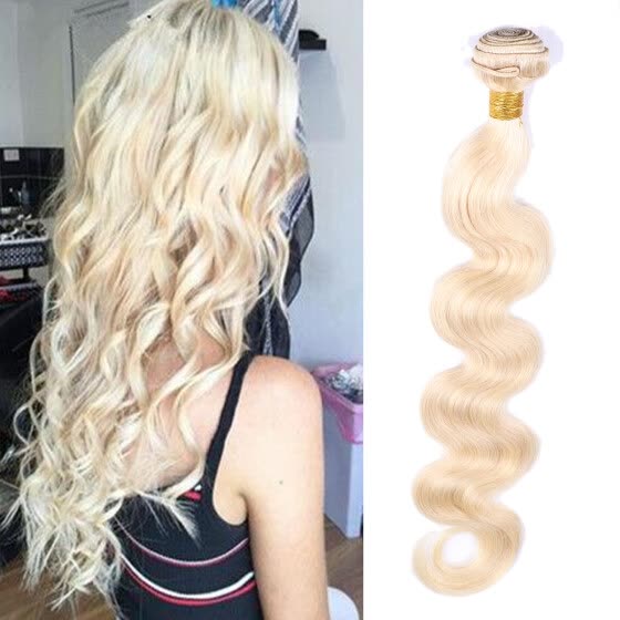 Shop 613 Blonde Color Brazilian Hair Weave 4 Bundles 12 24 Body