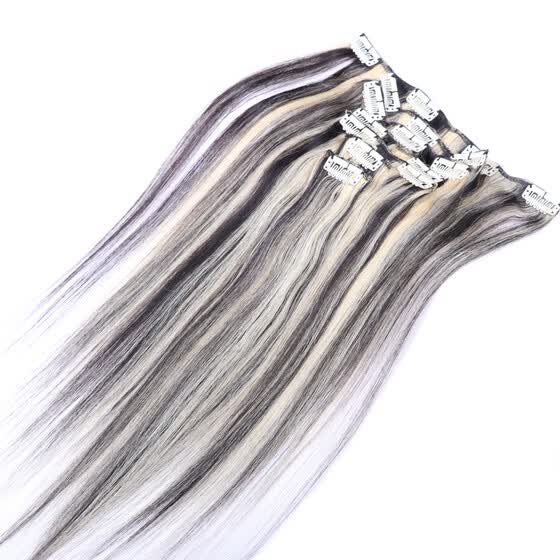 Shop Iueenly Hair 7 Pcs Set 100g Clips In Hair Extensions Long