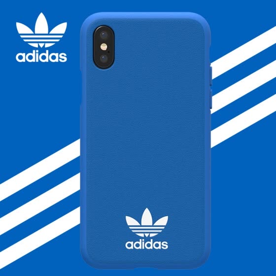 Shop Adidas Iphone X New Shamrock Classic Drop Mobile Phone Case Cover Pu App Blue Online From Best Phone Cases On Jd Com Global Site Joybuy Com