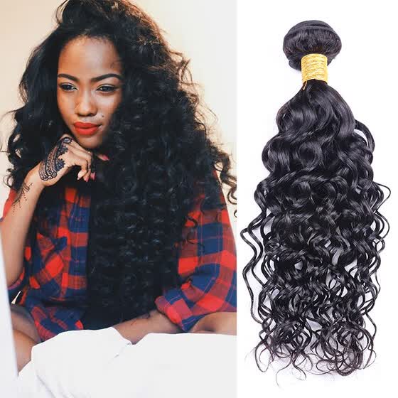 Shop Malaysian Virgin Hair 4 Bundles Malaysian Water Wave Wet And