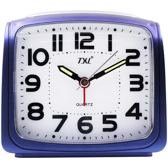 Large Digital Alarm Clock Silent Nightlight