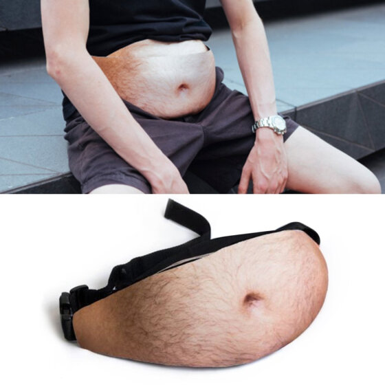 Waist Purse Chinese Funny Style Unisex Outdoor Sports Pouch Fitness Runners Waist Bags