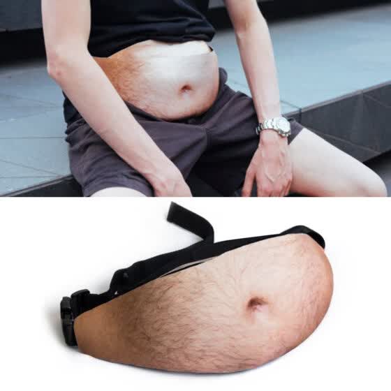 fat stomach fanny pack