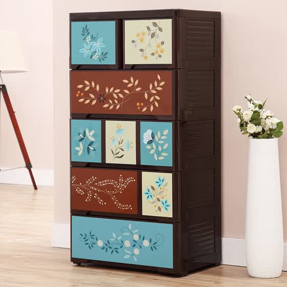 Shop Also Ya Plastic Drawer Storage Cabinet Baby Wardrobe