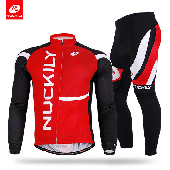 NUCKILY Women Cycling Long Set Breathable Spring//Autumn Bike Wear Suits