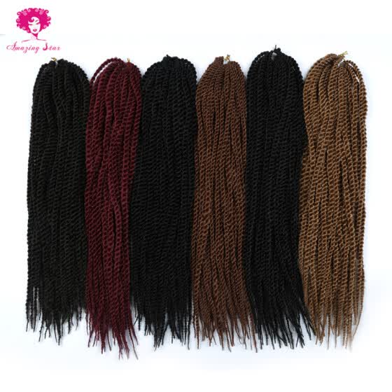 Shop Amazing Star 3 Pack 18 Inch Brazilian Crotchet Braids