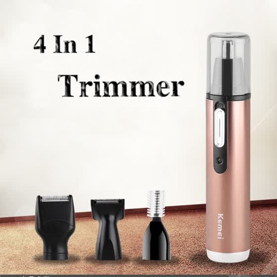 Shop 4 In 1 Electric Nose Hair Trimmer Shaver Blade Sideburns