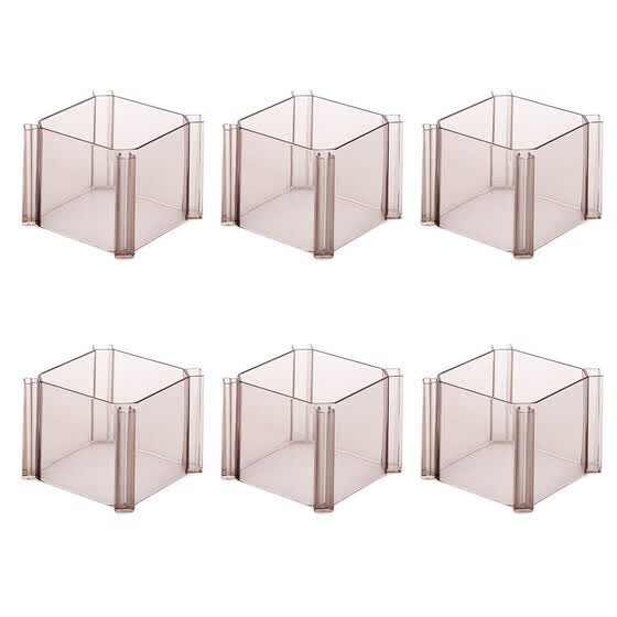 Shop 6pcs Plastic Drawer Organizer Lingerie Underwear Socks