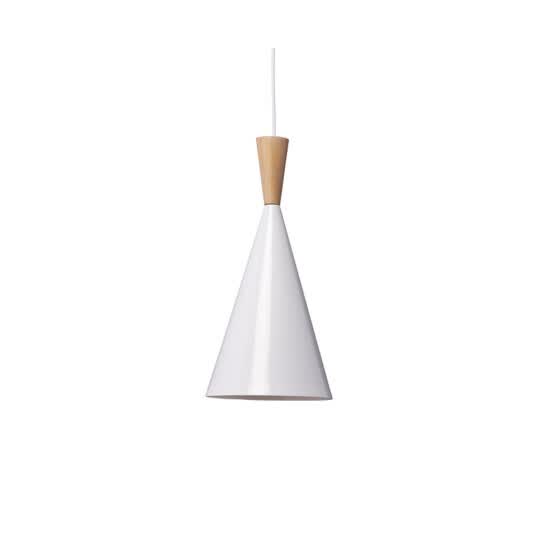 Shop Bokt 1 Light Ceiling Pendant Light Fixtures Minimalist White