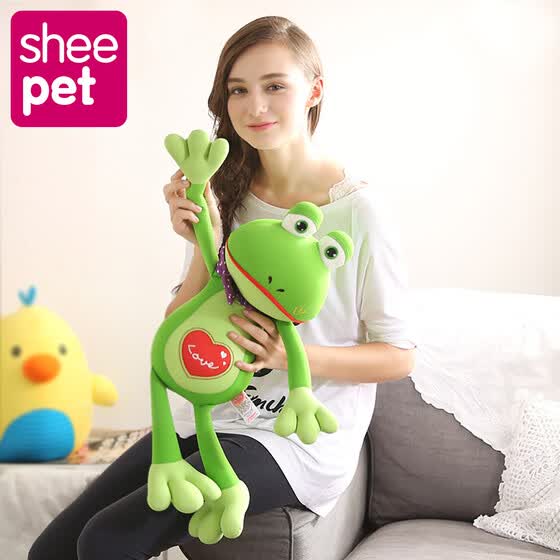 kawaii frog plush