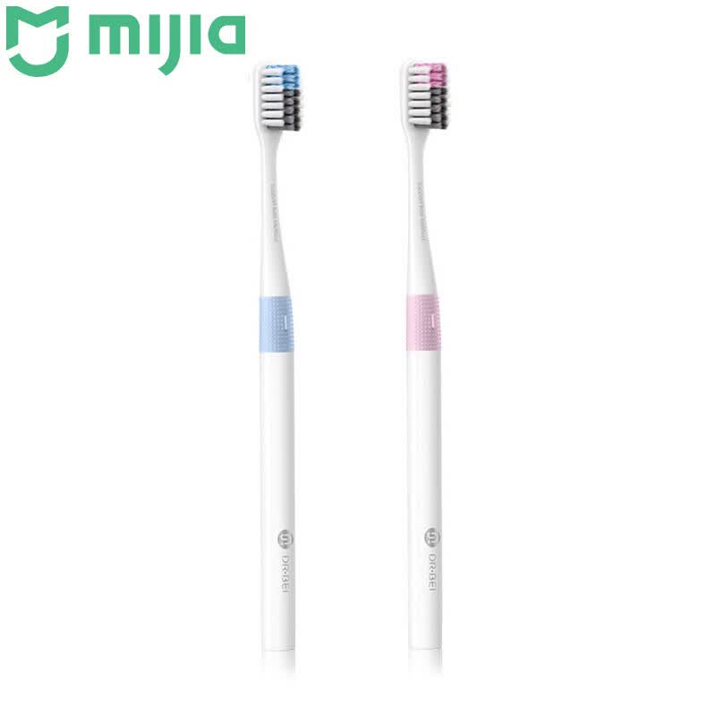  Xiaomi Doctor зубные щетки 2 шт в наборе  (синий, розовый).      