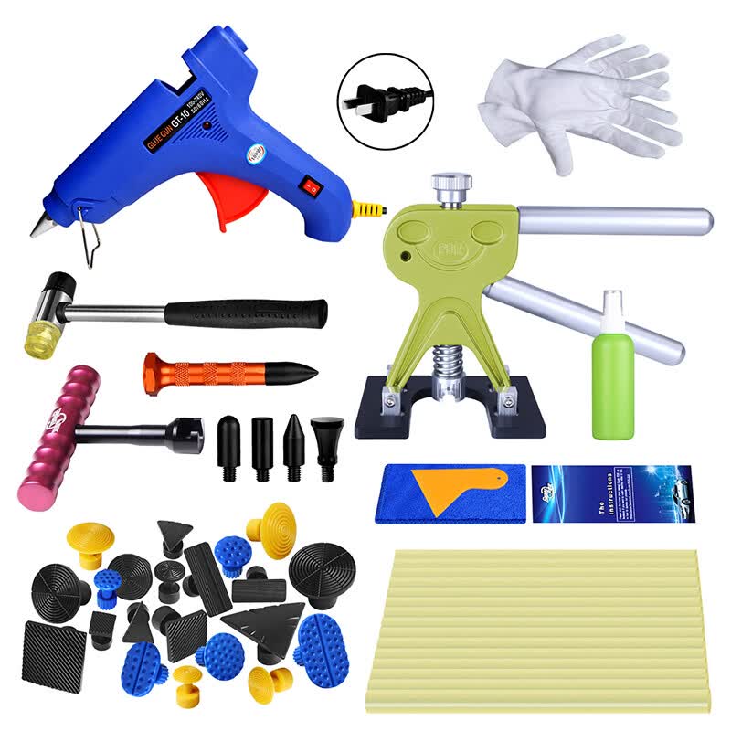 Diy Pdr Tools Kits 12pcs Black Puller Tabs Dent Repair Tool Diy Pdr Tools Kits 12pcs Black Puller Tabs Dent Repair Tool Paintless Removal Auto