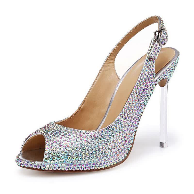 bright coloured heels