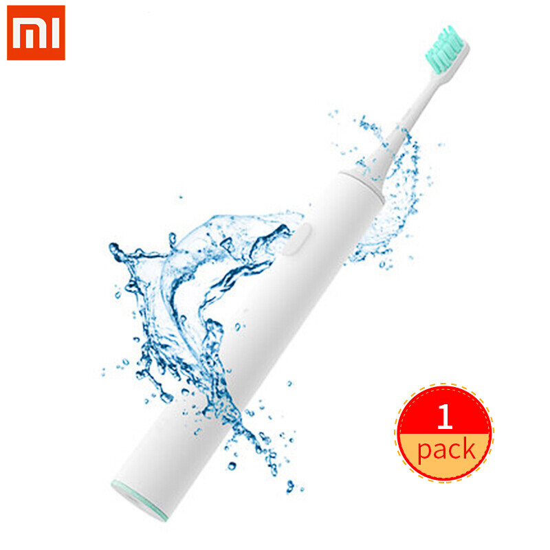  2018 Новый Xiaomi Mijia электрическая зубная щетка звуковые волны Смарт щетка ультразвуковой отбеливание Водонепроницаемый беспров. 