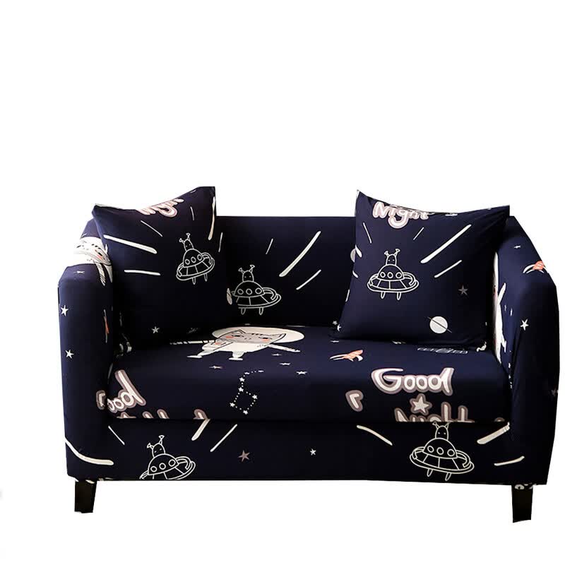 Universal Dark Blue Flowers Elastic Couch Corner Sofa Universal Dark Blue Flowers Elastic Couch Corner Sofa Slipcovers For Living Room Stretch All