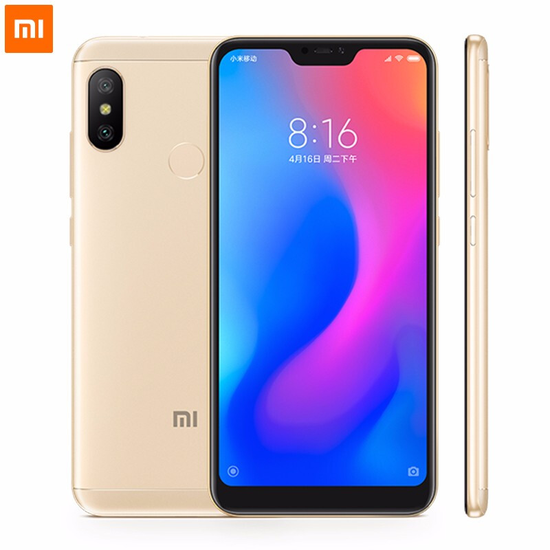  Глобальная версия Xiaomi Mi A2 Lite 3GB 32GB Smartphone 5.84 «Полный экран Snapdragon 625 Octa Core 12MP Dual Camera 