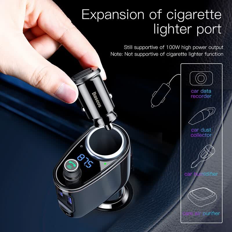 Shop Baseus Car Mp3 Audio Player Bluetooth Car Kit Fm Transmitter