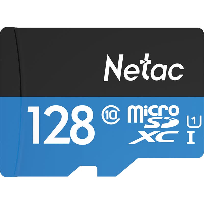 Карта памяти Netac 128G Class10 Карточка TF (micro-SD) для наблюдения 