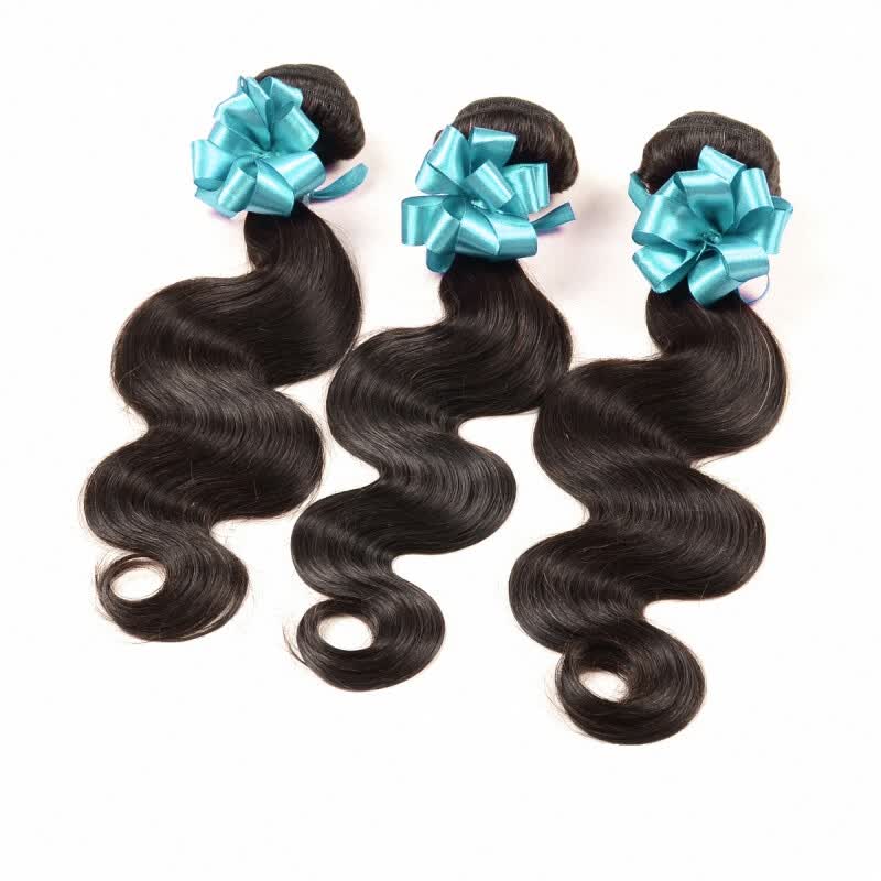 Shop Virgin Indian Remy Hair Body Wave 3pcs Indian Hair Extension