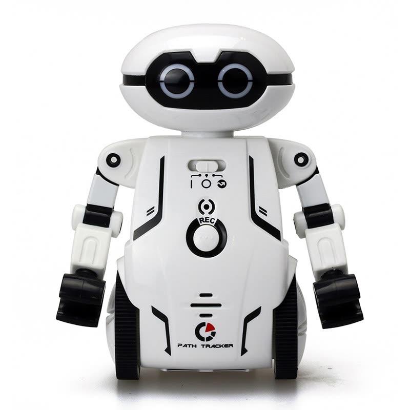 black and white remote control robot