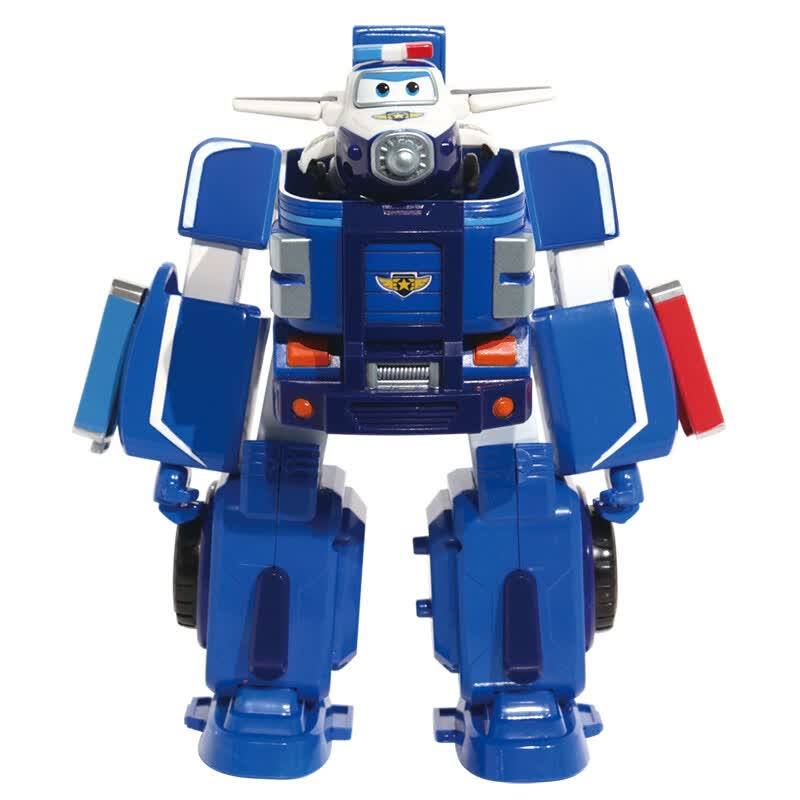 blue transformer toy