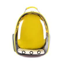 pet-supplies-Transparent Capsule Pet Cat Dog Kitty Puppy Backpack Carrier Outdoor Travel Bag on JD