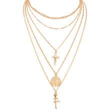 1 Pair Chic Love Big Sister Little Sister Pendant Chain Necklaces For Women JD
