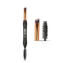 -MAANGE 1 Unids Maquillaje Cepillo de Cejas Doble Cabeza Pelo Sint&eacute;tico Precisi&oacute;n Delineador de Ojos Pincel Cosm&eacute;ticos Herramientas pincel maquiagem on JD