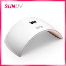 -SUNUV SUN9s L&aacute;mpara de u&ntilde;as 24W UV LED Luz Secadora de u&ntilde;as con cable de carga USB L&aacute;mpara de manicura profesional para dedos y u&ntilde;as de los pies on JD