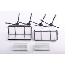 robot-vacuum-cleaner-(Para B2000, B3000, B2005 PLUS, B3000PLUS) Repuesto para Robot de vac&iacute;o, incluye lado Brushx 4 piezas + filtro primario x 2 piezas + filtro HEPA x 2 piezas on JD