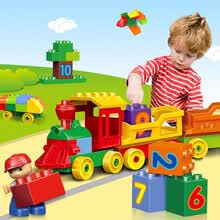 -Lego digital peque&ntilde;o tren ensambla juguete ni&ntilde;o los 1-2-3-6 a&ntilde;os de edad los ni&ntilde;os grandes part&iacute;culas on JD
