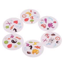 -Spot It Cards Juegos de mesa Juegos de cartas Juego de juguetes para ni&ntilde;os N&uacute;mero uno para diversi&oacute;n familiar on JD