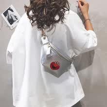 -Ri&ntilde;onera marea femenina ins2019 nueva versi&oacute;n coreana del hombro de banda ancha salvaje Bolsa de mensajero textura roja neta bolsa de cofre peque&ntilde;a extranjera on JD