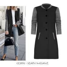 coats-jackets-Nuevo Oto&ntilde;o Invierno Color Patchwork Abrigo de lana Mujer Manga larga Moda Streetwear Causal Chaqueta Mezcla Abrigo X on JD