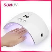 -SUNUV SUN9x Plus 36W L&aacute;mpara de u&ntilde;as UV L&aacute;mpara Secadora de u&ntilde;as para UV Gel LED M&aacute;quina de u&ntilde;as de gel Sensor de infrarrojos Temporizador establecido on JD